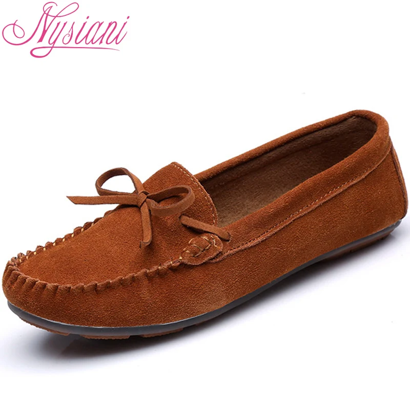 Nysiani 2017 Женщины Повседневная Боути Бездельники Квартиры Мягкая Удобная