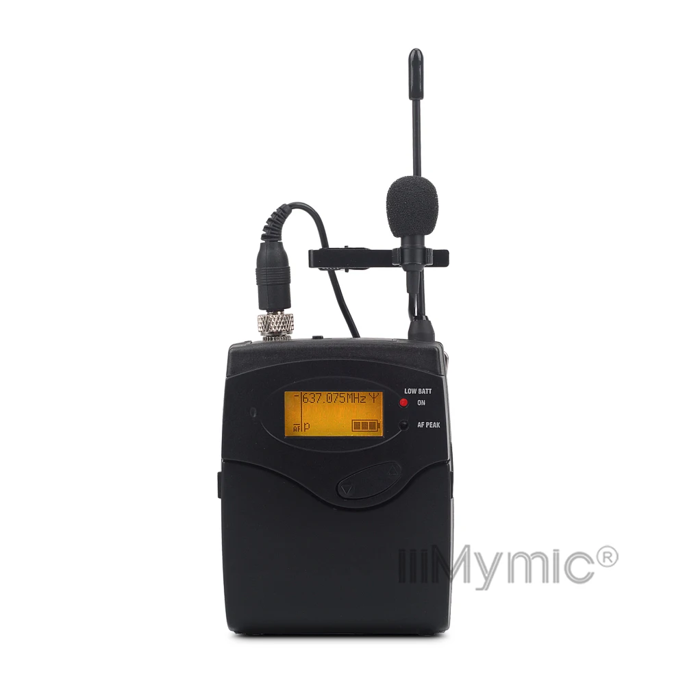 Профессиональный беспроводной микрофон UHF 100 G3 ручной + отворот гарнитура полный