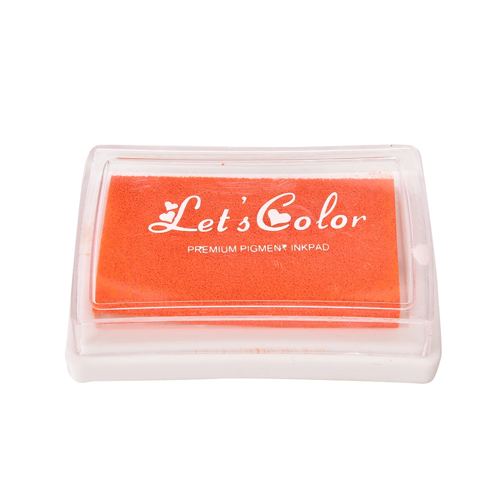 

10 Colors DIY ink Pad Stamp Inkpad Decoration Fingerprint Scrapbooking Accessories