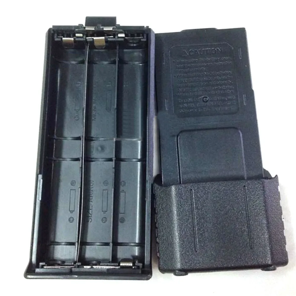 Чехол для аккумулятора BAOFENG UV5R 6X AA 5RA 5RB + двухсторонний с радио Baofeng Feng аксессуары