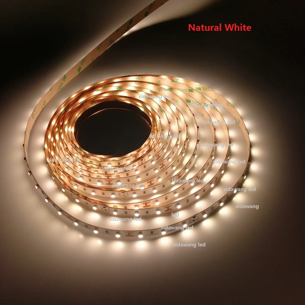 Светодиодная лента CRI &gt95 + Ra 10 мм 12 В постоянного тока 5 м 60 светодиодов/м|strip led