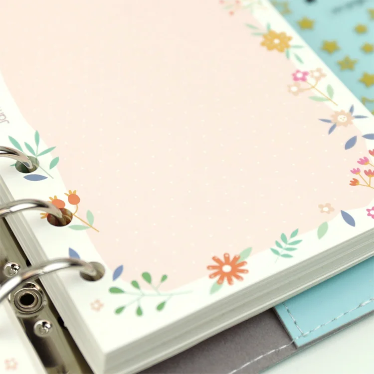 Jamie notes креативный спиральный блокнот наполнитель бумаги для dokibook планировщик внутри страницы внутренний ядро ежедневный органайзер канцелярские принадлежности