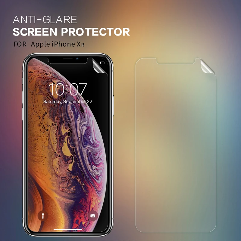

Антибликовая Защитная пленка для iPhone XR, матовая защитная пленка против отпечатков пальцев, Мягкая матовая пленка из поликарбоната для Apple ...