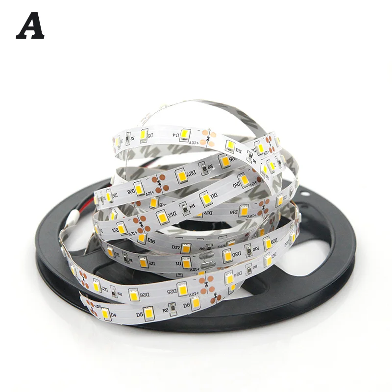 KARWEN RGB Светодиодная лента светильник 5 м 300 светодиодов 2835 SMD 2A адаптер питания высокое качество лента украшение дома лампа - Испускаемый цвет: A