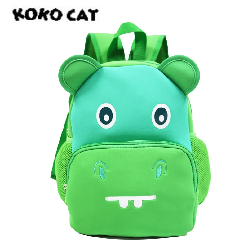 KOKOCAT 3D Милые водонепроницаемые детские школьные сумки с бабочками рюкзаки