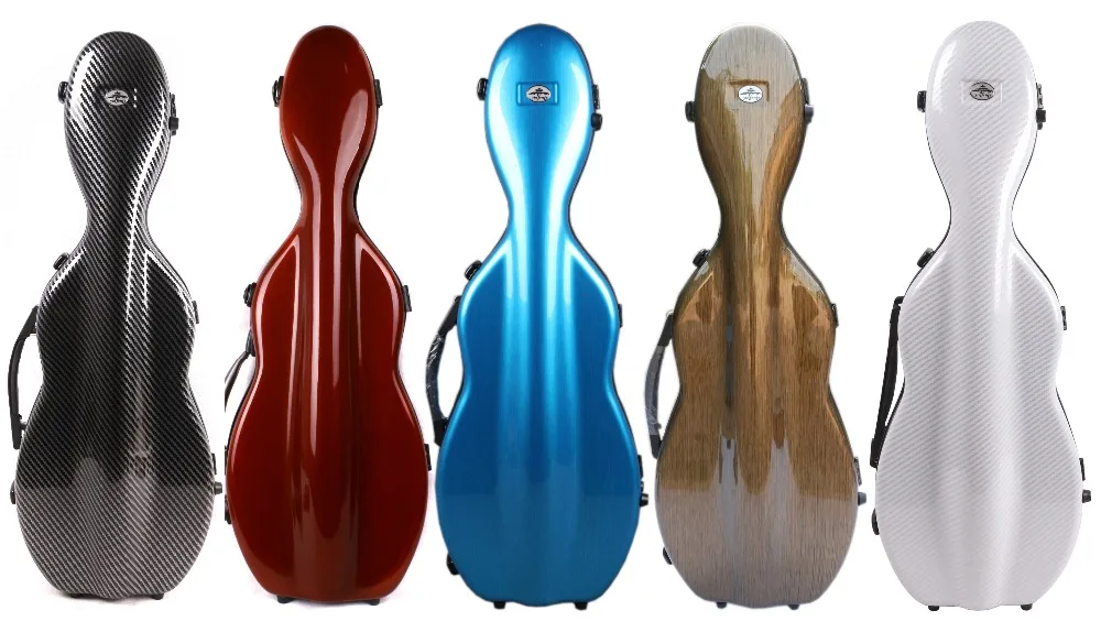

yinfente 4/4 violin case composite carbon fiber Violin Box light strong 1.9kg Weight