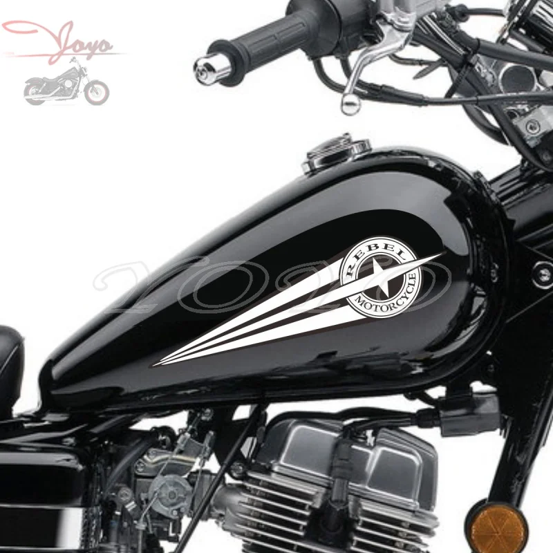 Motorcycle Decal Fairing Stickers Fuel Tank Decals Vinyl Sticker For Honda Rebel CA250 CMX250 CMX450