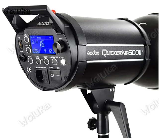 Godox 600 Вт фотовспышка студийная фотолампа Встроенная X1 высокоскоростная вспышка