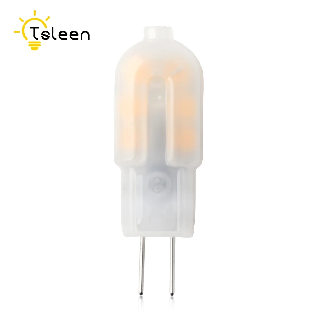 Молочный чехол G4 светодиодный 12 В AC DC COB свет 2 Вт высококачественный светодиодный G4 лампа Тип JC SMD 2835 люстра лампы Замена галогенного света