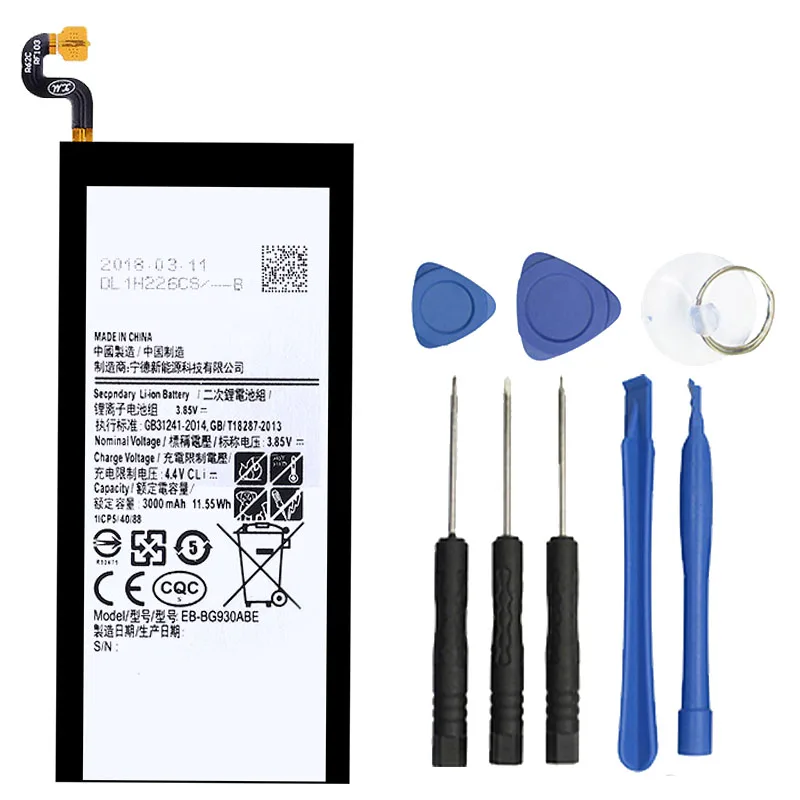 Оригинальный EB-BG930ABE аккумулятор для samsung Galaxy S7 G9300 3000 мАч 3 85 В SM-G930G930F G930FD G930W8 G930A