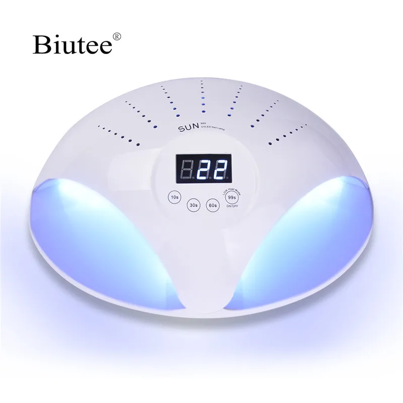 Biutee 48 Вт ультрафиолетовая лампа для ногтей лед уф лампа led лампа для ногтей