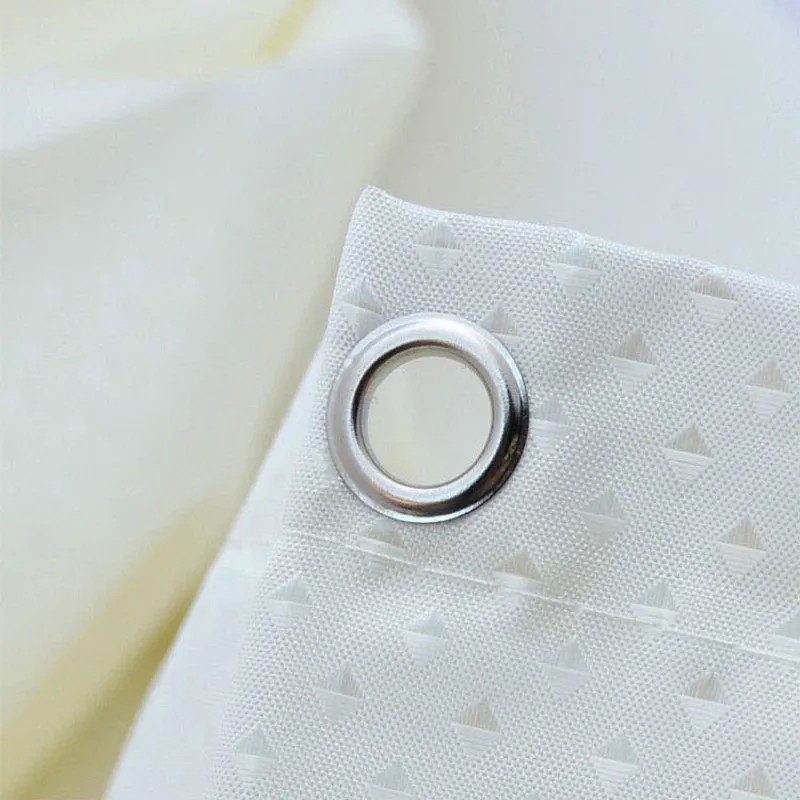 high end diamond thick waterproof polyester strip yin and yang shower curtain mildew thickening bathroom curtain bathroom hotel free global shipping