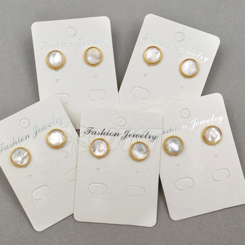 WT E334 оптовая продажа натуральный пресноводный жемчуг серьги высокое качество