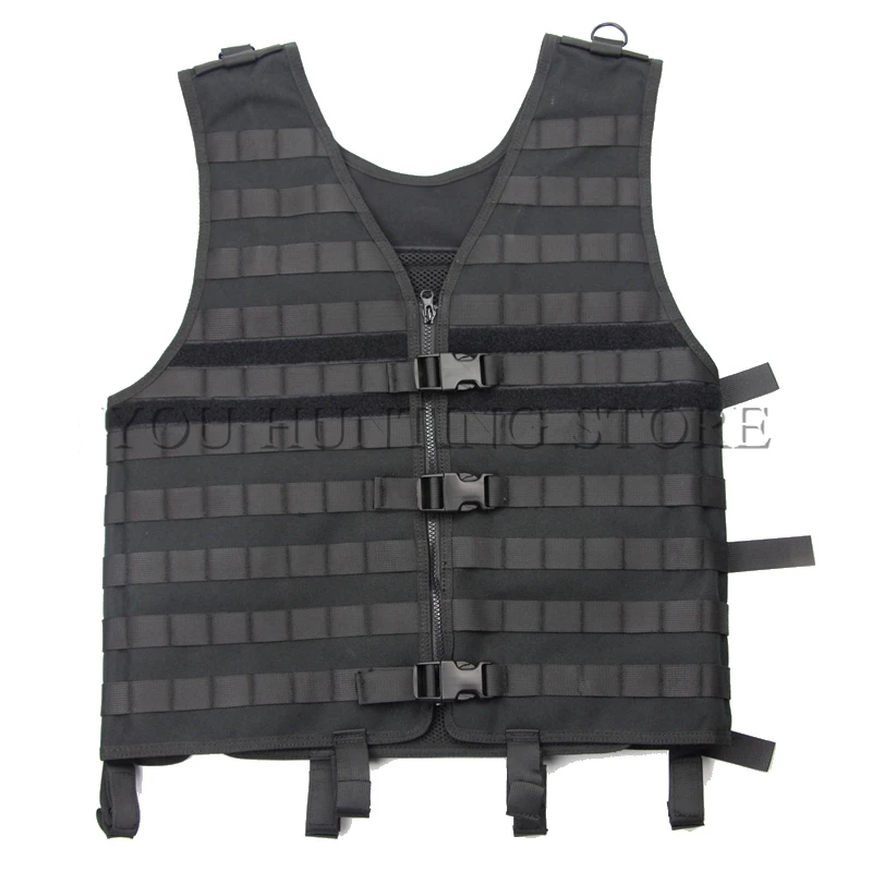 Военный охотничий Открытый страйкбол тактический жилет Molle Plate Carrier Strike Combat жилет черный зеленый ACU камуфляж