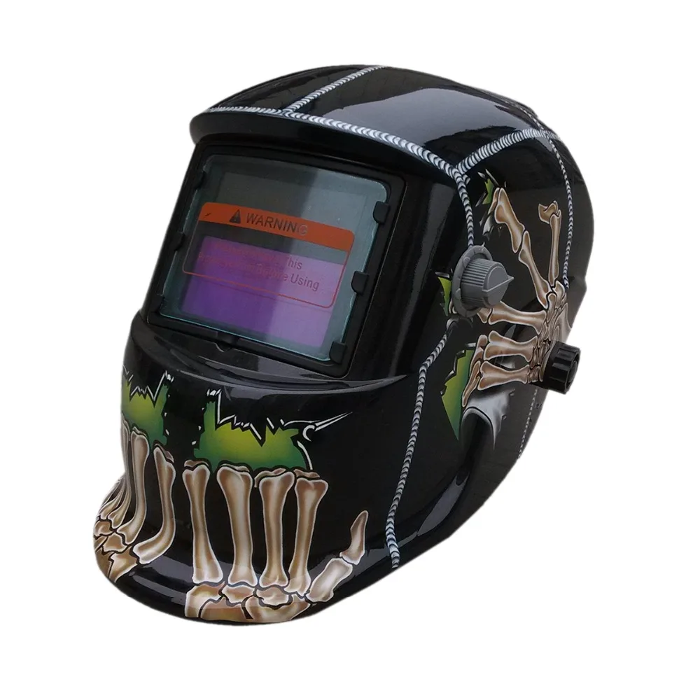 

Solar battery Welding Helmet Auto Darkening black Welder welding Mask Automatic full face and eyes protection safe HD46(2200DE)W