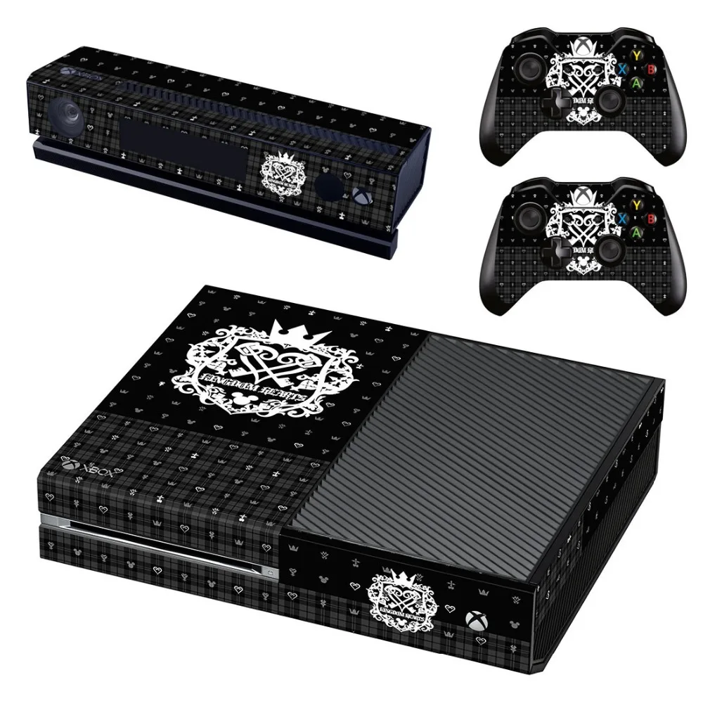 Кожаная наклейка Kingdom Hearts для Microsoft Xbox One и 2 контроллеров s Vinyl | Электроника