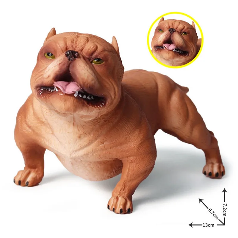 Предметы домашней мебели моделирование хулиган Питбуль Собака канифоль ремесел