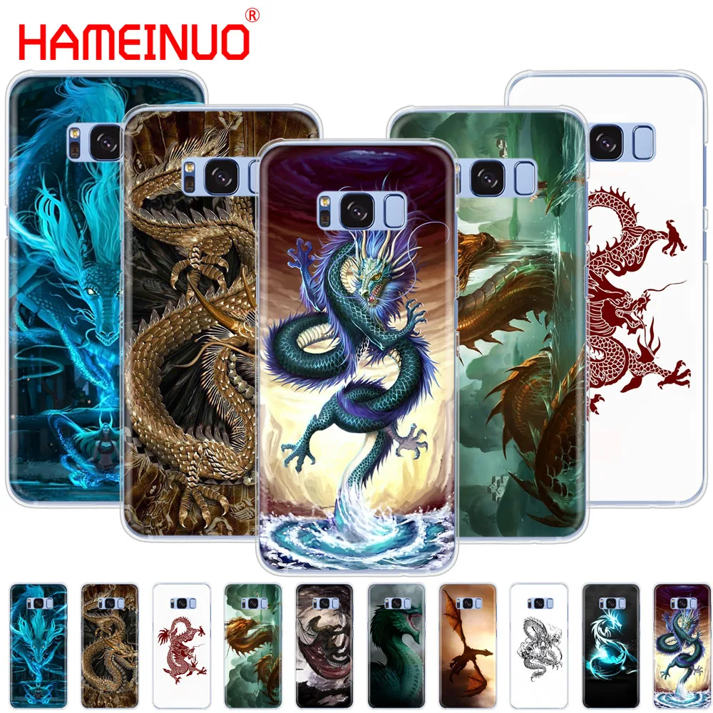 HAMEINUO чехол для сотового телефона с китайским драконом Samsung Galaxy S9 S7 edge PLUS S8 S6 S5 S4 S3