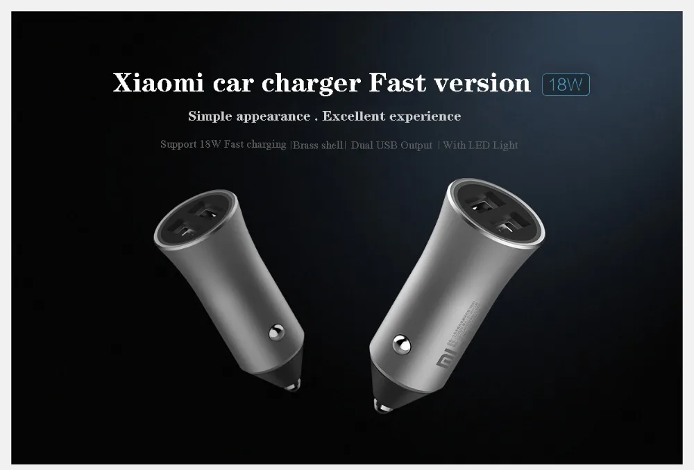 Оригинальное автомобильное зарядное устройство Xiao mi, двойной USB, быстрая зарядка, универсальное автомобильное зарядное устройство mi с магнитным кабелем для большинства телефонов, планшетов, ПК