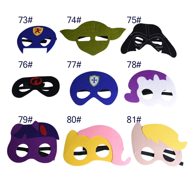 Новая маска косплей супергерой йода Дарт Супермен Бэтмен принцесса лиса корона