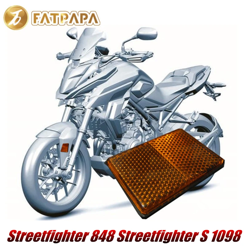 

FOR DUCATI Streetfighter 848 Streetfighter S 1098 Panigale Motorcycle Accessories Fairing Fender Light Decal Stickers