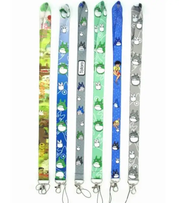 Hot Sale 10 pcs Cartoon My Neighbor Totoro Lanyard Key Chains Pendant Gifts Party Favors A34 | Украшения и аксессуары