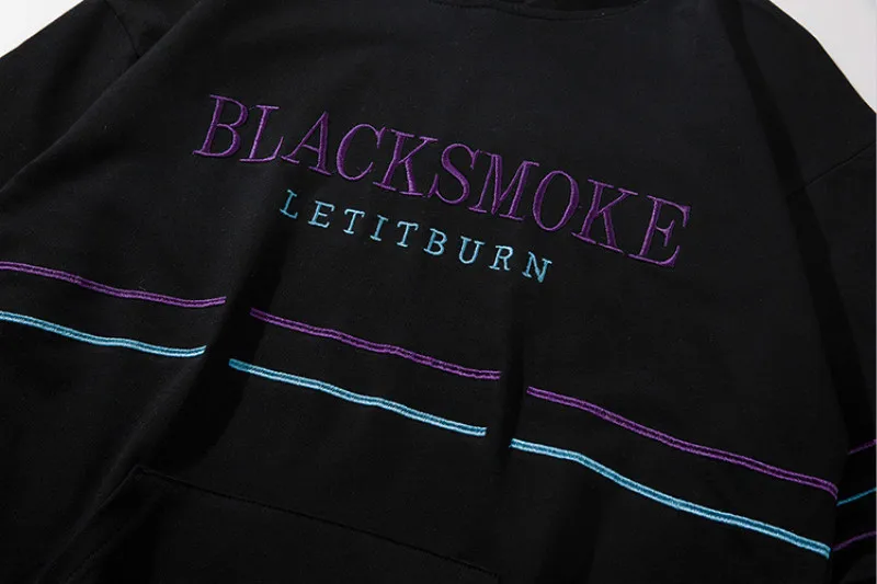 Толстовка с капюшоном коротким рукавом черно-белая толстовка Простые Модные