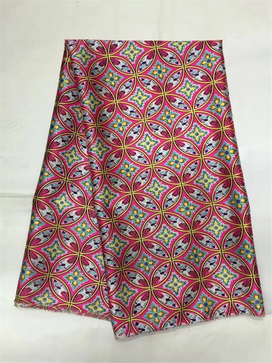 (5 yards/lot)LXE313-8 Luxury Silk satin spitze stoff Afrikanische fleck hohe qualitat Nigerianischen textil fur dame | Дом и сад