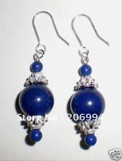 Бесплатная доставка оптовая продажа тибетские украшения 6-12 мм синие Lapis Lazuli