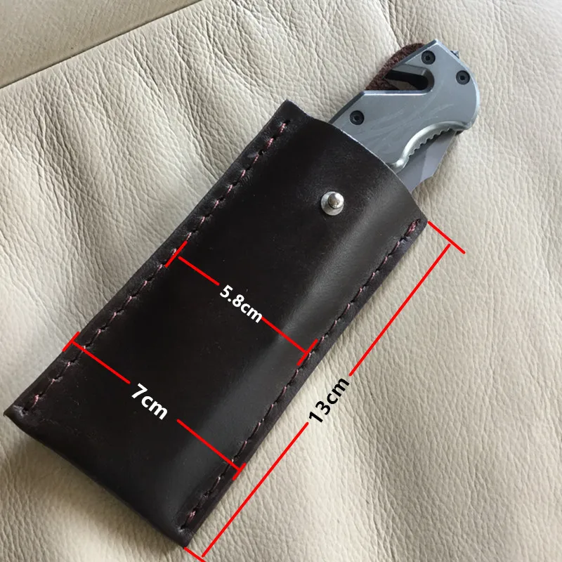 Держатель для ножей dermis складной кожаный ножн | Инструменты