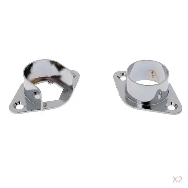 Две пары 25 мм металлический занавес Полюс настенный реквизит кронштейн карнизы