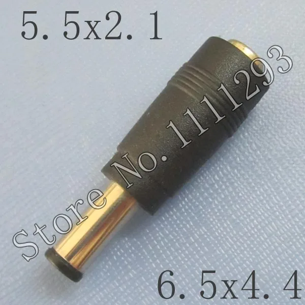 Новинка! 10 шт./лот головка адаптера для зарядки 5.5X2. 1 поворот 6 5x4 4 Интерфейс DC