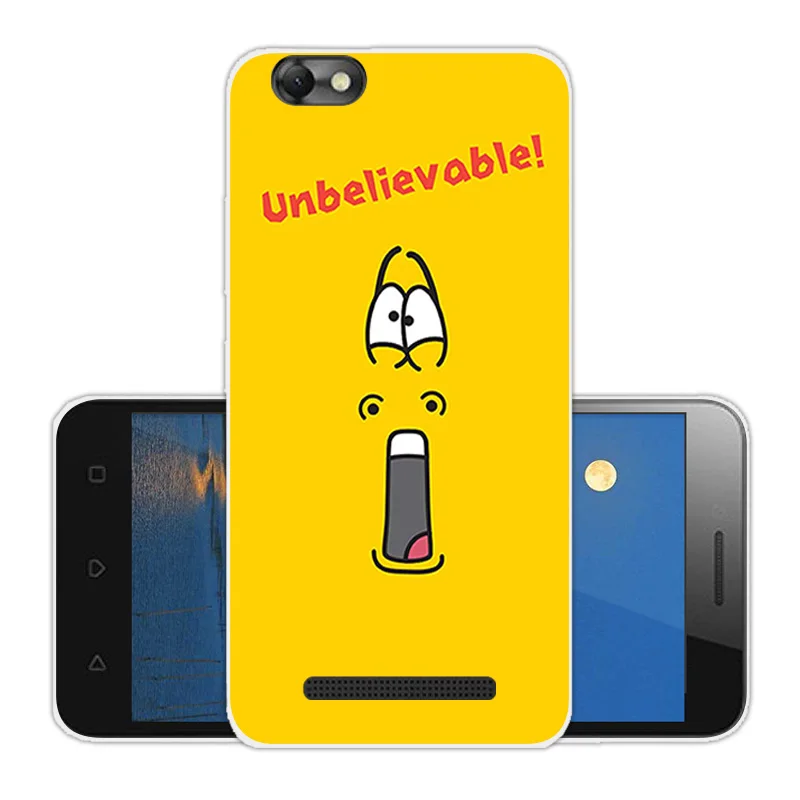 Роскошный чехол для Lenovo A2020 из ТПУ и геля Vibe C A2020a40 мягкий силиконовый защитный