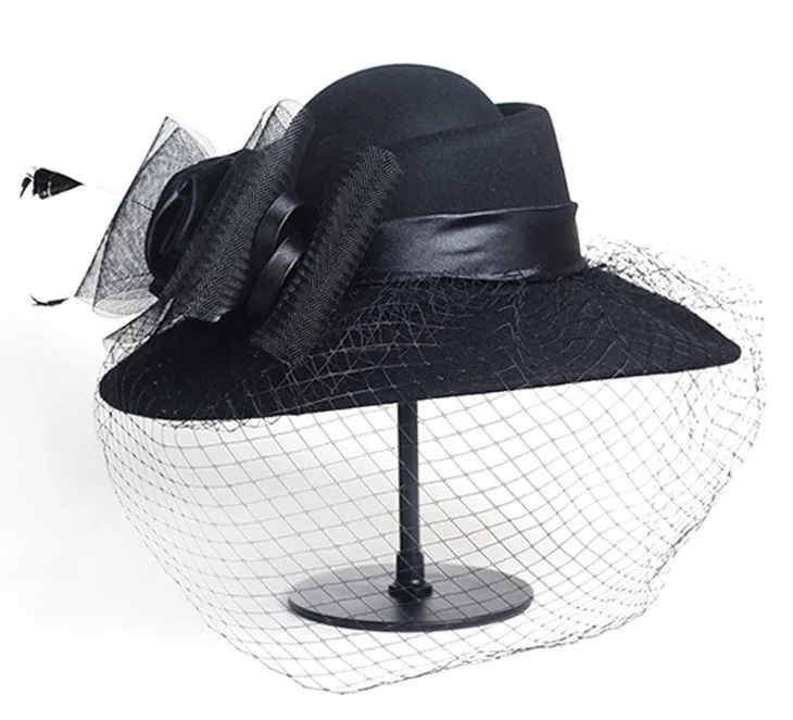 3 шт. ДИЗАЙНЕР завеса большие цветы платье Шапки бренд осень зима Для женщин