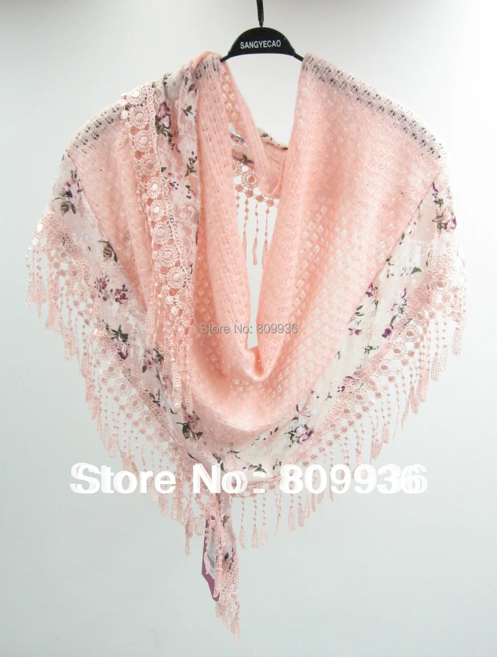 Бесплатная доставка выход фабрики! Женщины женщина мода шарф Женская цветок