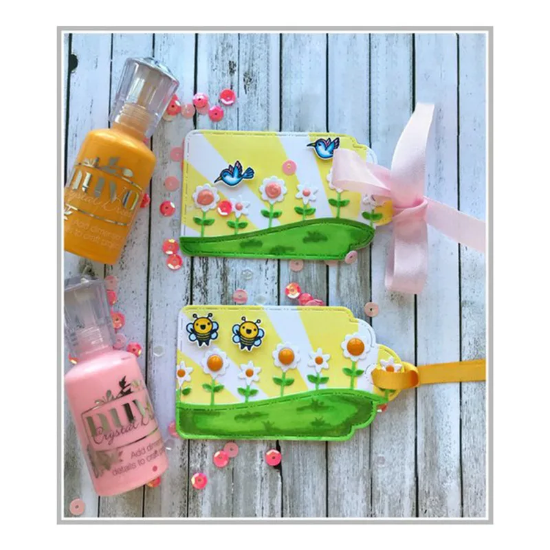 Eastshape метка штампы металла резки Скрапбукинг заготовки закладок для карт делая