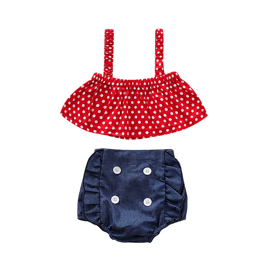 Небольшой свежий детский для новорожденных девочек в горошек с принтом