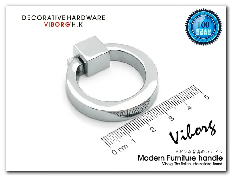 (4 шт.) Виборг высокое качество цинковый сплав современный шкаф дверная ручка