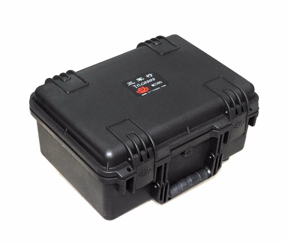Tricases factory waterproof  dustproof hard plastic case profession trolley tool cases M2360 for electric device