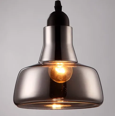 Винтажные стеклянные подвесные светильники Edison в стиле лофт потолочные для