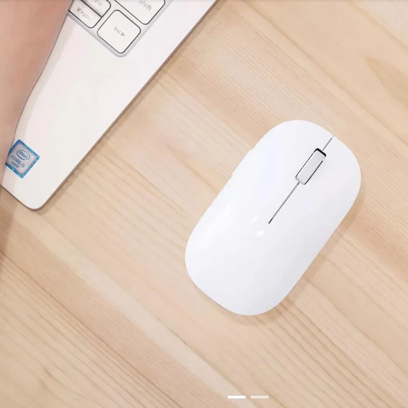 Xiaomi mi беспроводная мышь 2 4 ГГц 1200 точек/дюйм портативная ni Ga ng для Macbook Windows 8 Win10