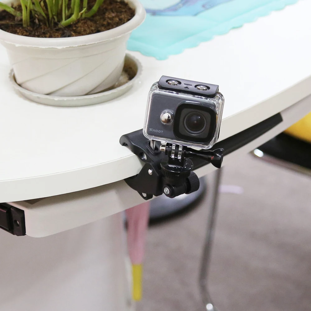 Зажим для крепления на велосипед для GoPro Hero 8 7 5 Black 4 Xiaomi Yi 4K Dji Osmo Sjcam Eken H9 Go Pro Hero 8 7 аксессуары