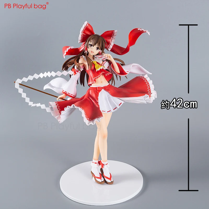 1/4 Huge Size Hakurei Reimu figure 42CM PVC model Action New Doll Toys Anime collections Gifts send friends HC72 | Игрушки и хобби