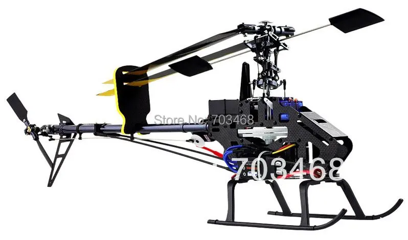 Titan 450 Pro Carbon Fiber RTF 6CH 2.4Ghz Remote Control 3D Fly Align T-rex Trex Single Screw Propeller Electric RC Helicopter | Игрушки и