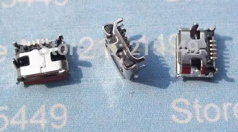 50 шт. Micro usb гнездовой разъем порт для зарядки 6 расстояние ремонта мобильного