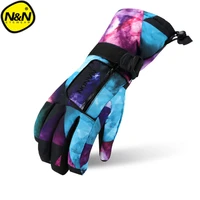 nandn ski gloves snowboard gloves snowmobile motorcycle winter skiing riding climbing waterproof snow gloves