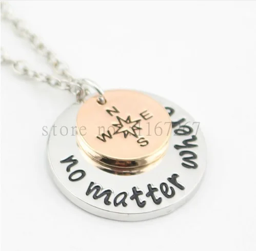 Ожерелье с компасом не важно где ручная работа 2015|relationship necklace|necklace longnecklace best |