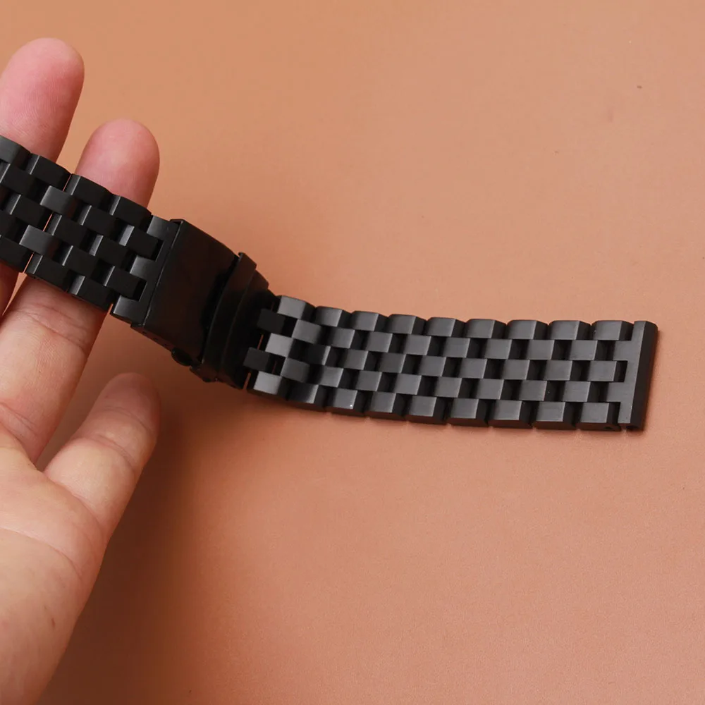 Специальный ремешок для часов с прямыми концами браслет защитной пряжкой