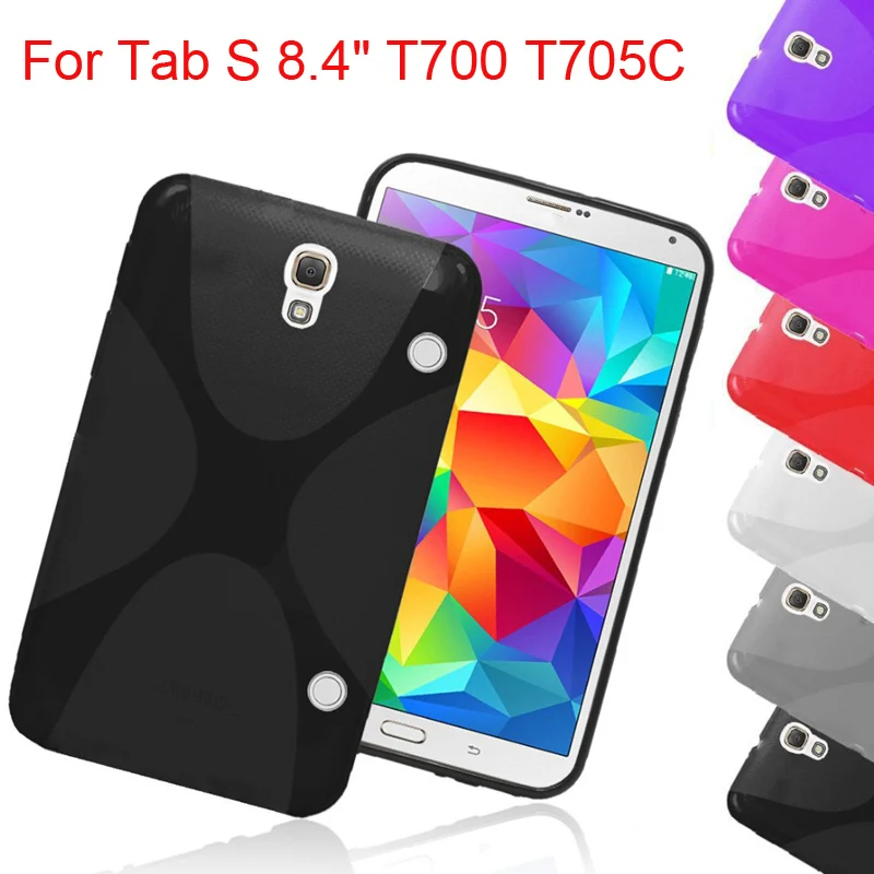 Качественный чехол для планшета X Line из ТПУ силиконовый мягкая гелевая задняя