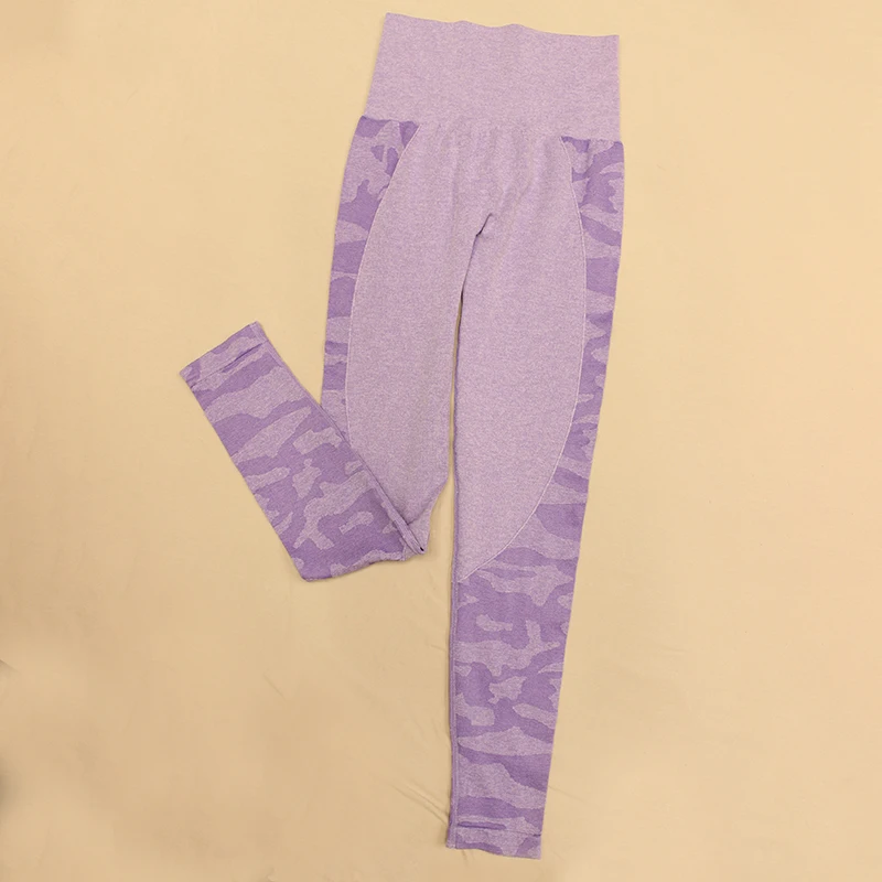 Imlario Camo Seamless Gym Leggings Scrunch Butt Fitness Yoga Pants High Waist Sports Tights Squatproof Activwear